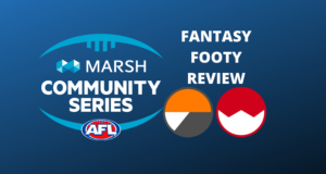 Marsh Community Series Review | Swans Vs Giants