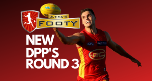 UltimateFooty: Round 3 Positional Changes