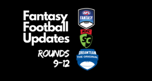 Fantasy Football Game Updates | Rounds 9-12