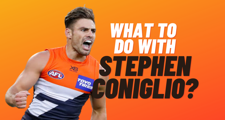 What Should I With Stephen Coniglio?