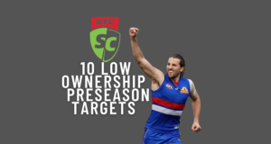 10 Low Ownership SuperCoach Preseason Targets