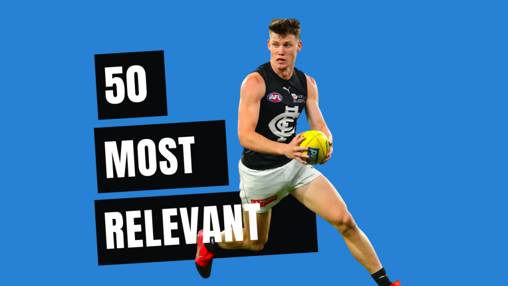 #18 Most Relevant | Sam Walsh