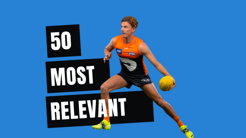 #13 Most Relevant | Lachie Whitfield