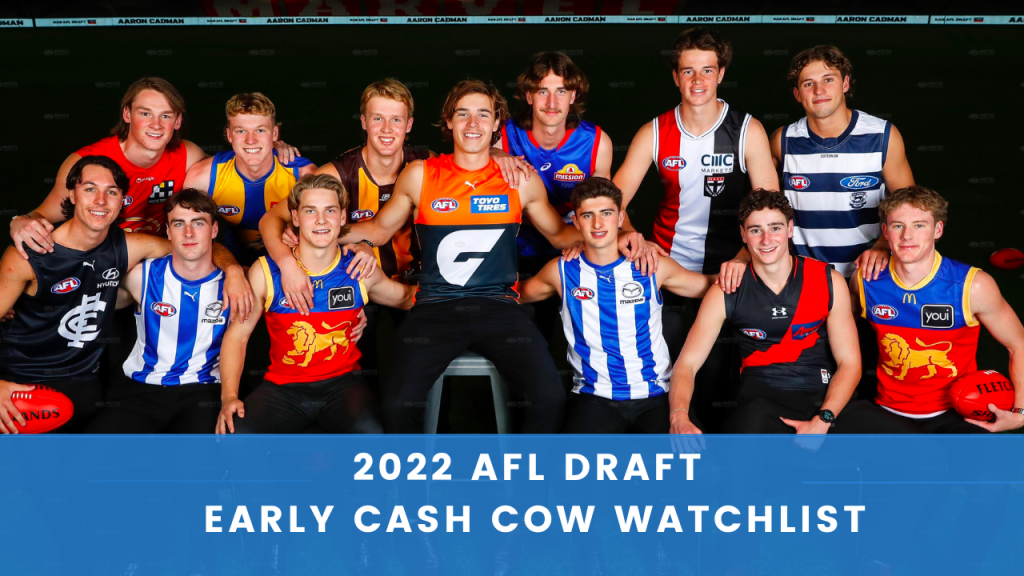 2022 AFL Draft | Early Cash Cow Watchlist