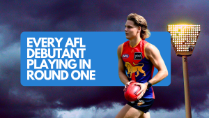 Every AFL Debutant playing in Round One | 2023