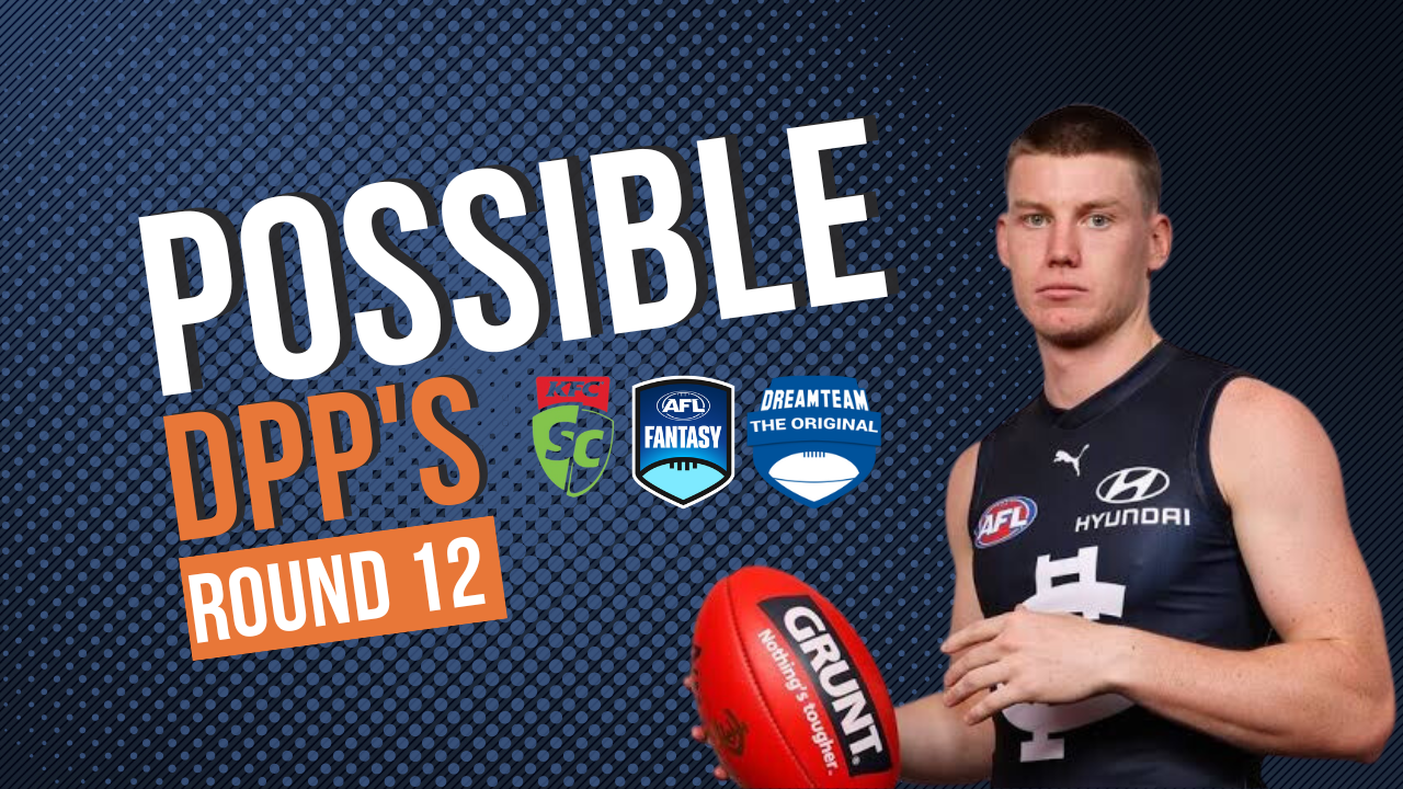 AFL Teams 2023: Round 12 (Bye round 1) – DT TALK