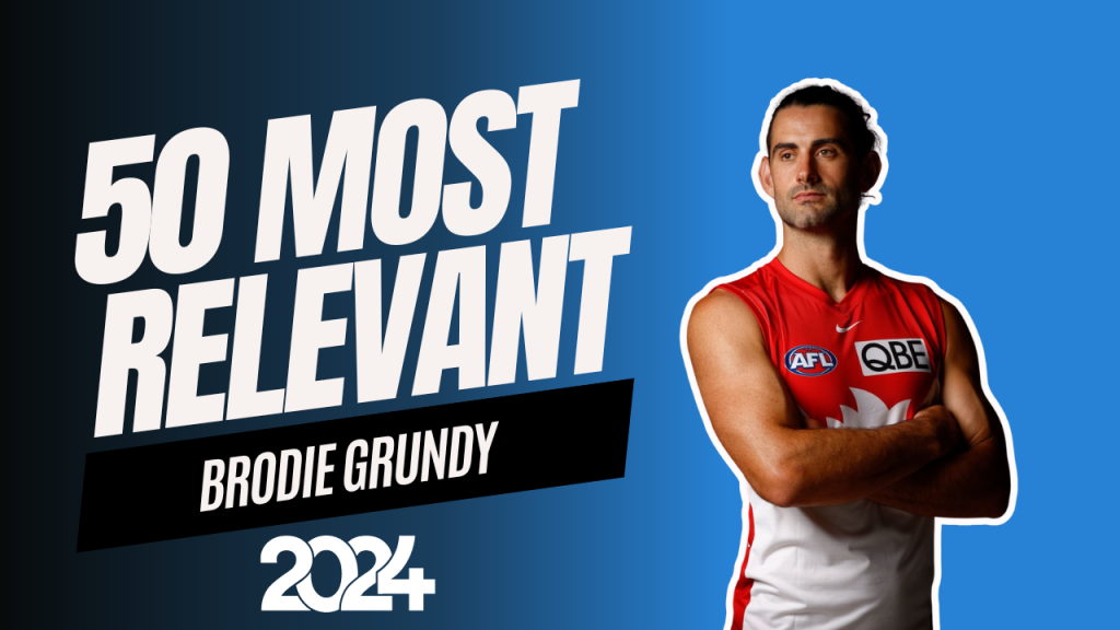 #2 Most Relevant | Brodie Grundy
