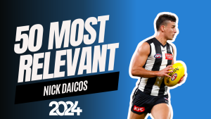 #1 Most Relevant | Nick Daicos