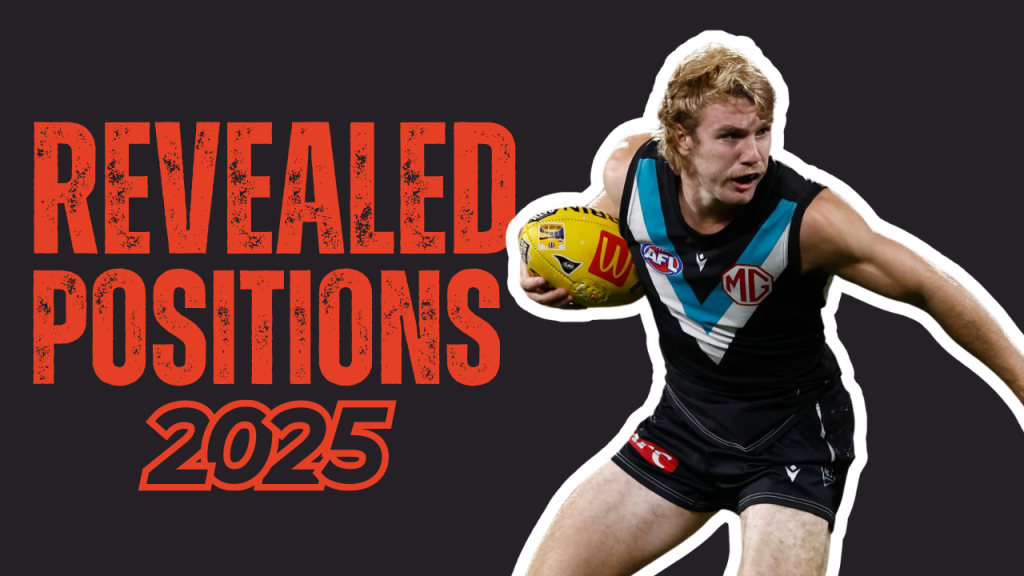 2025 AFL Fantasy & SuperCoach Positions Revealed