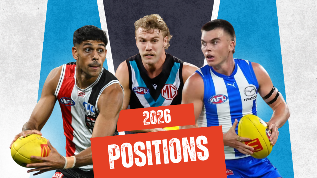 New Player Positions Revealed for 2026 in AFL Fantasy & SuperCoach