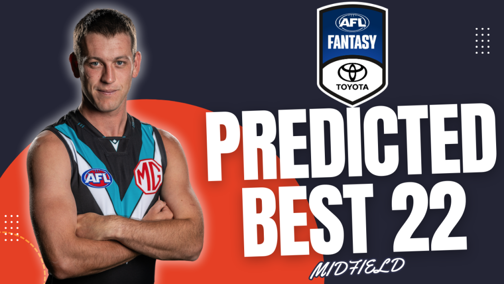 Predicting the top AFL Fantasy Midfield for 2026
